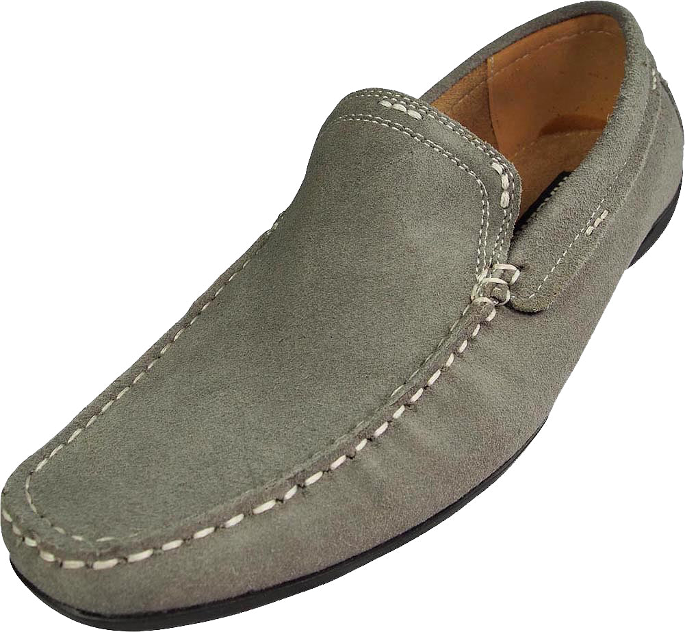 Masimo - Mens Slip On Casual Dress Suede Driving Moccasin-7