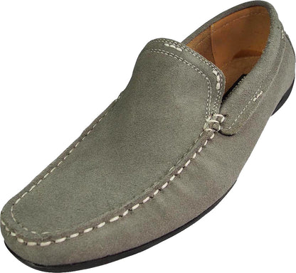 Masimo - Mens Slip On Casual Dress Suede Driving Moccasin-7