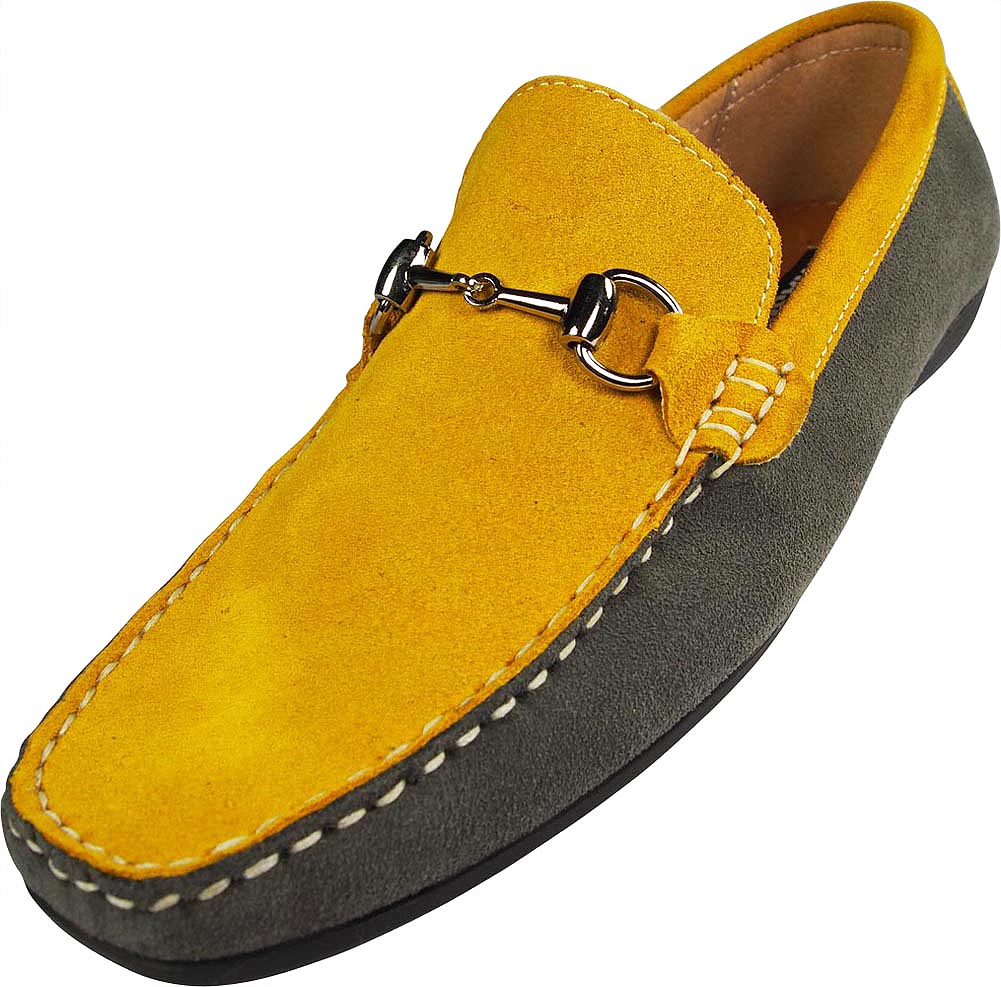 Masimo - Mens Slip On Casual Dress Suede Driving Moccasin-10
