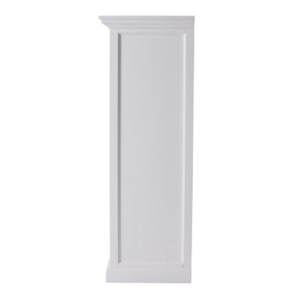 52" White Two Drawer Storage Cabinet With Baskets-6