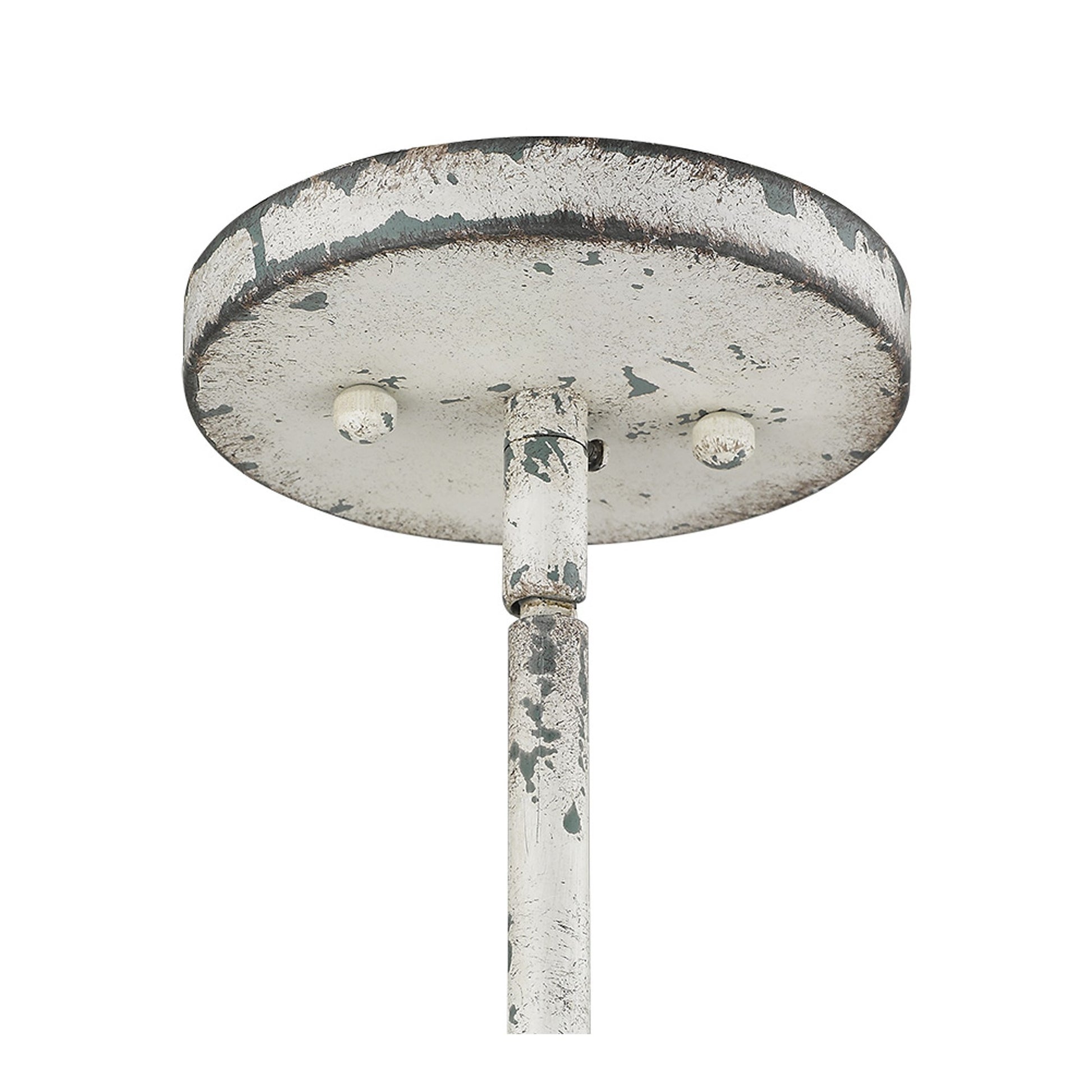 Iris 1-Light Aged Ivory Pendant-4