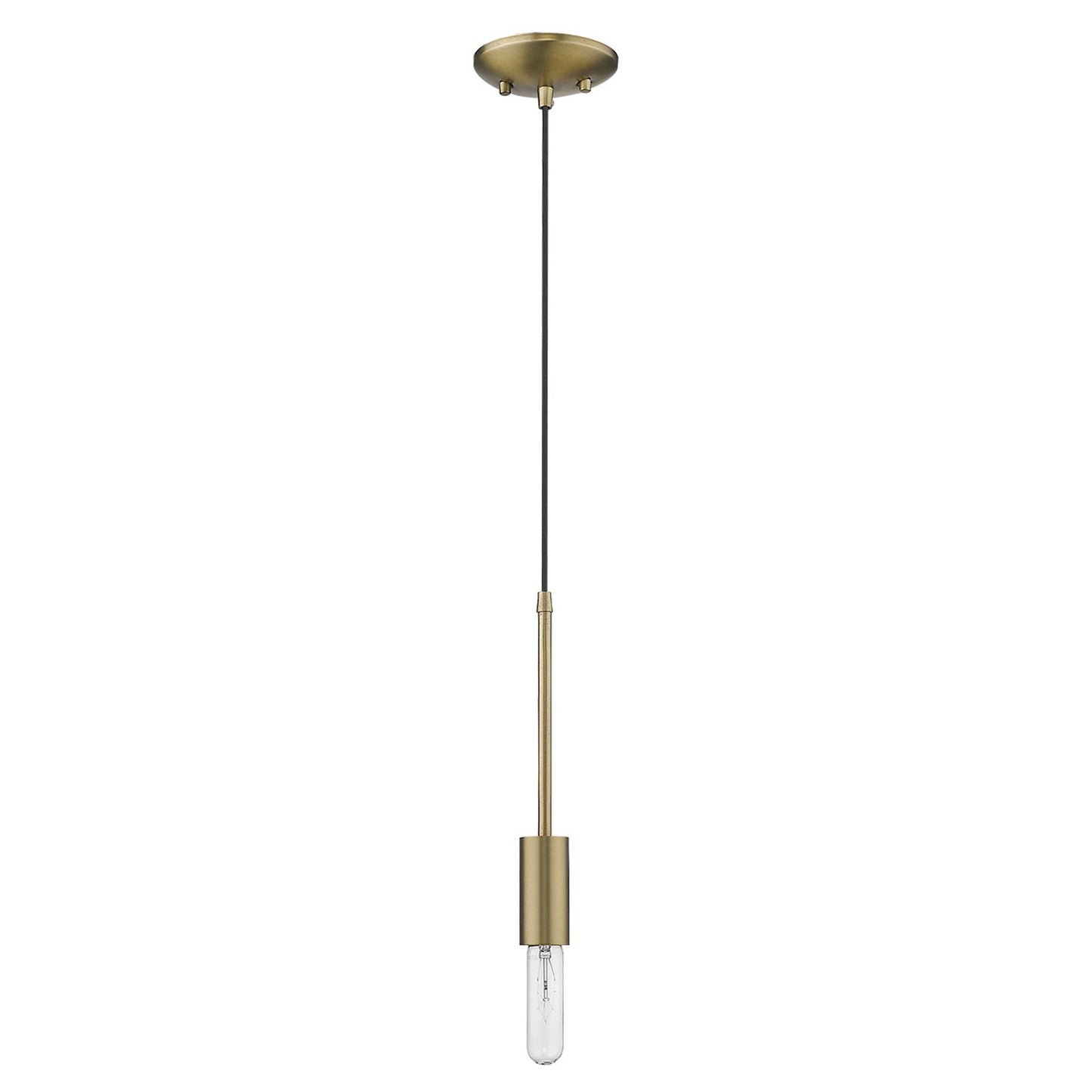Dull Gold Mini Pendant Hanging Light-0