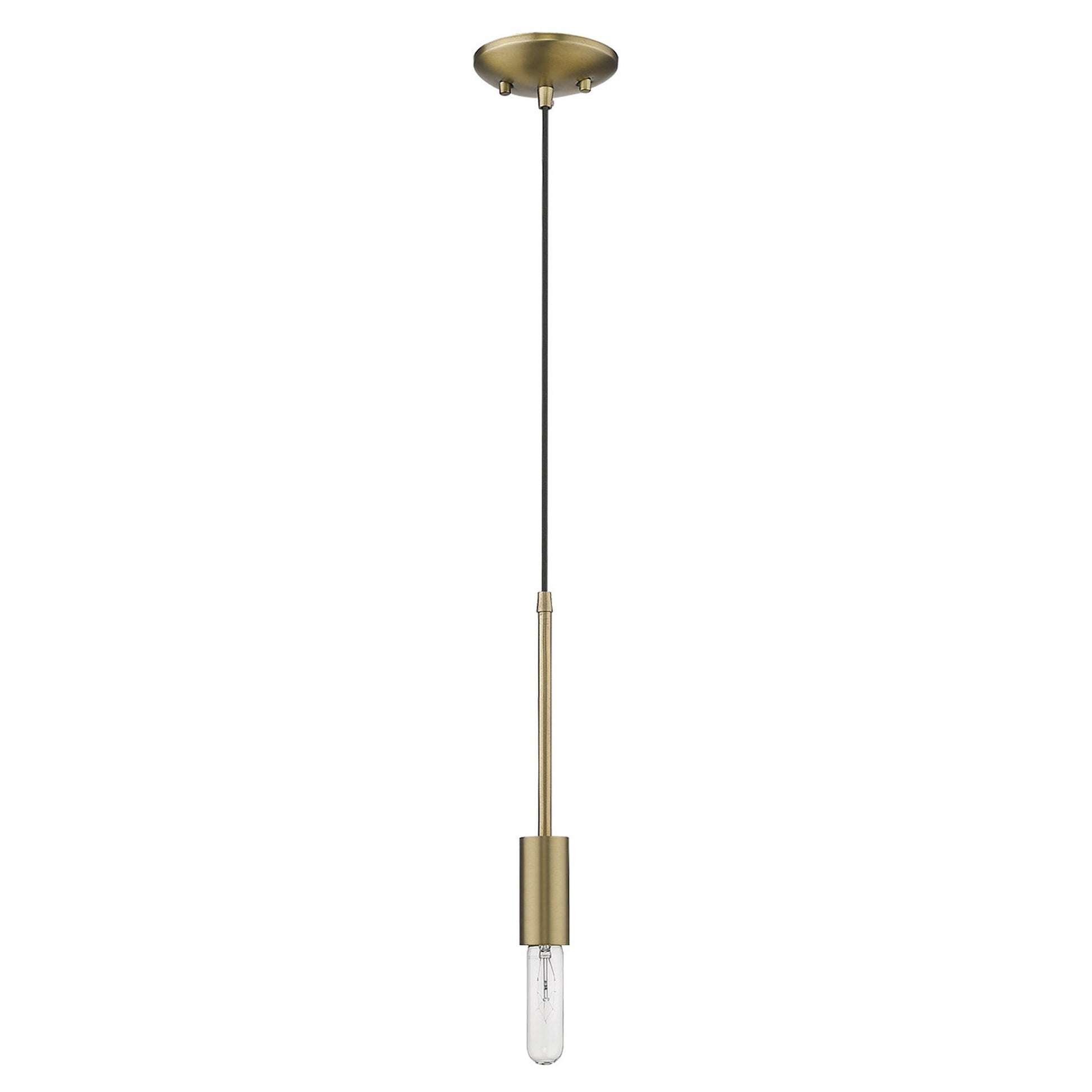 Dull Gold Mini Pendant Hanging Light-0