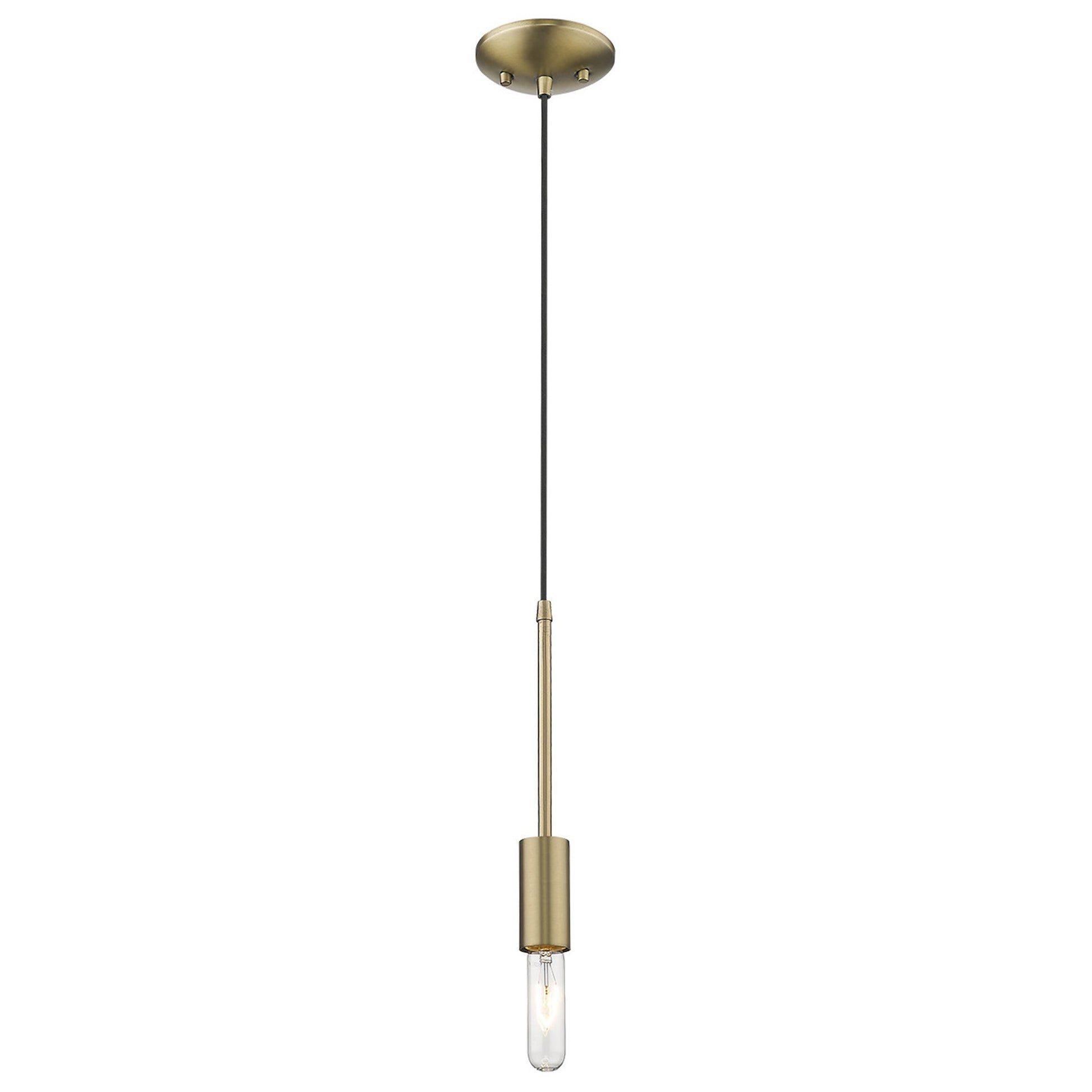 Dull Gold Mini Pendant Hanging Light-2
