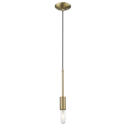 Dull Gold Mini Pendant Hanging Light-2
