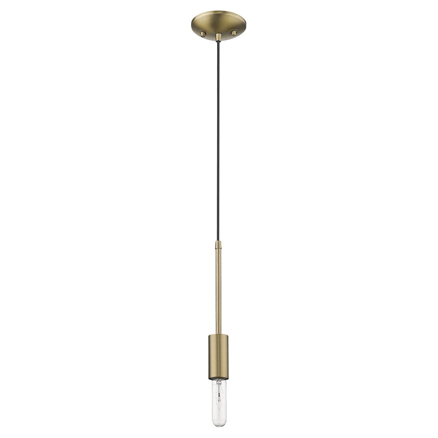 Dull Gold Mini Pendant Hanging Light-3