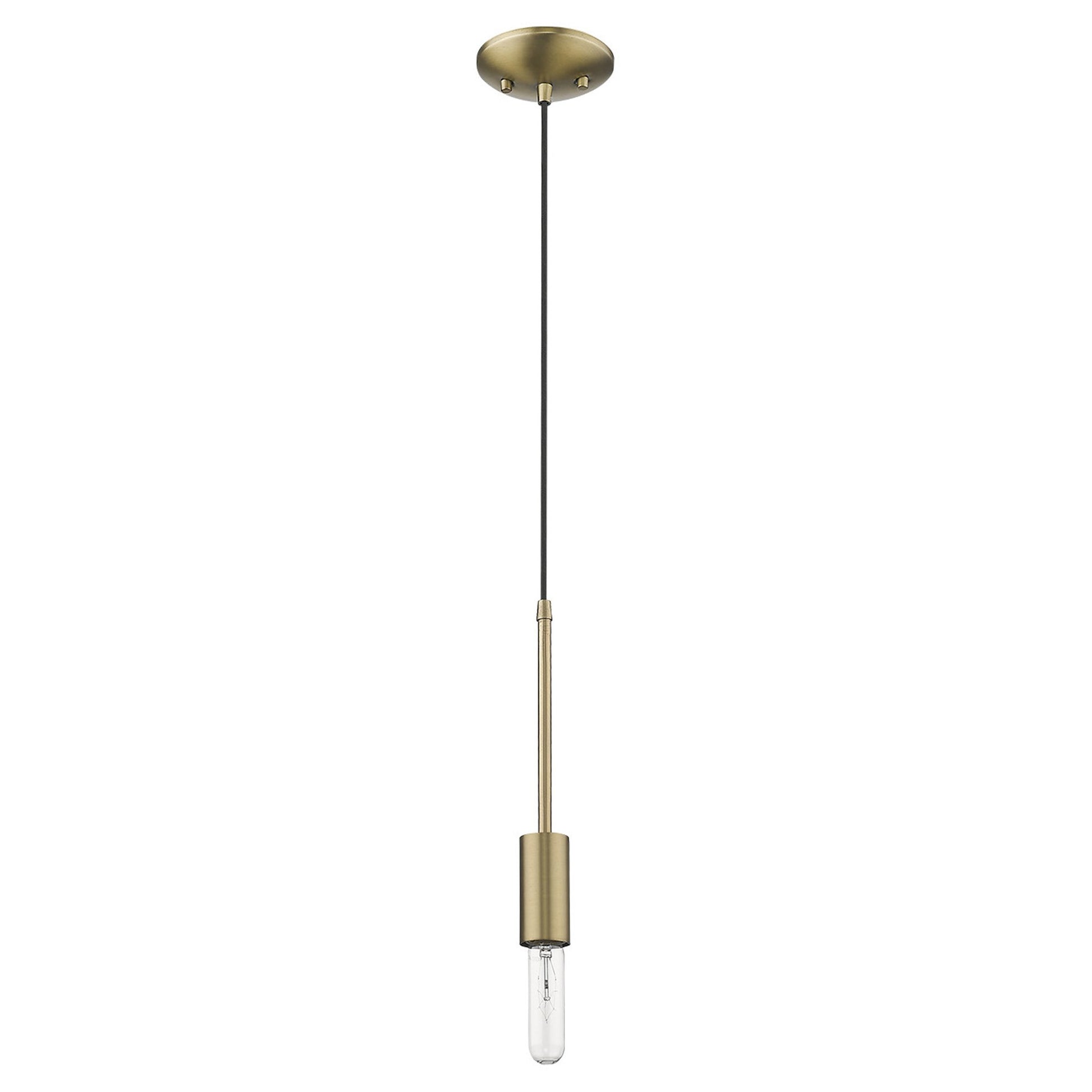 Dull Gold Mini Pendant Hanging Light-3