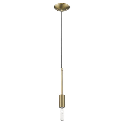 Dull Gold Mini Pendant Hanging Light-3