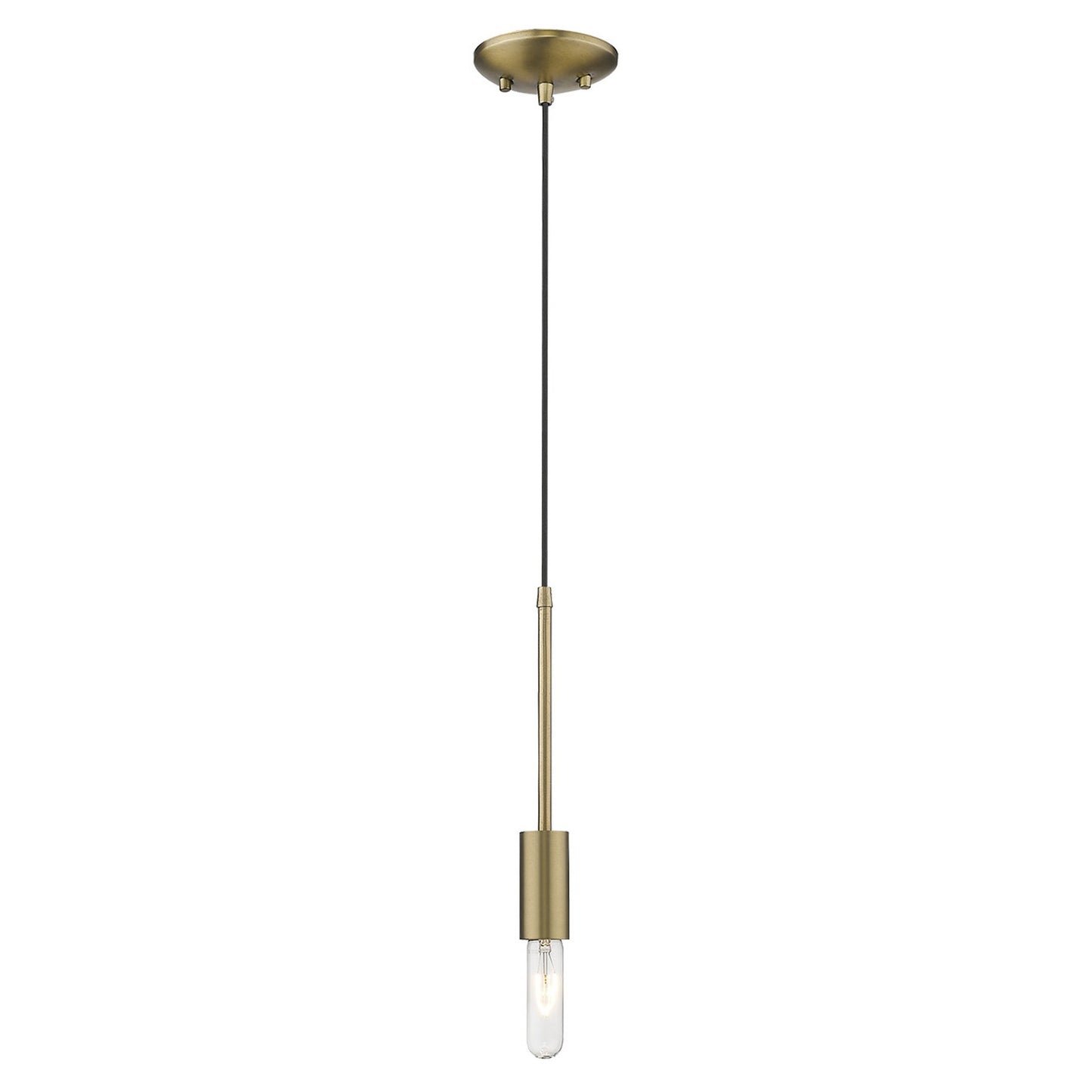 Dull Gold Mini Pendant Hanging Light-4