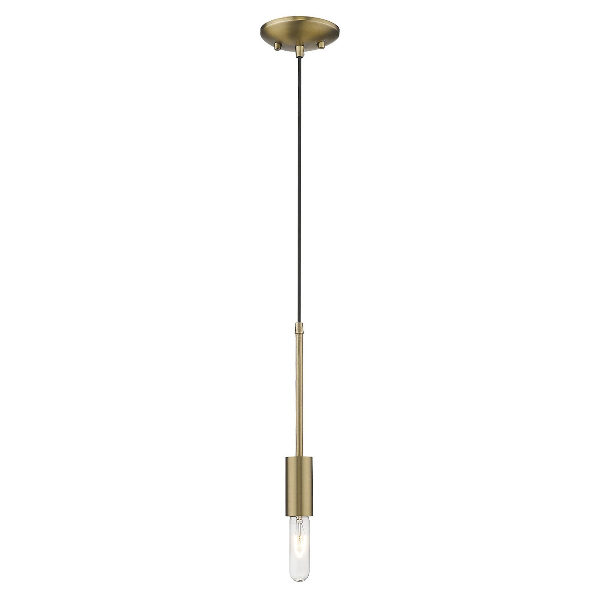 Dull Gold Mini Pendant Hanging Light-4