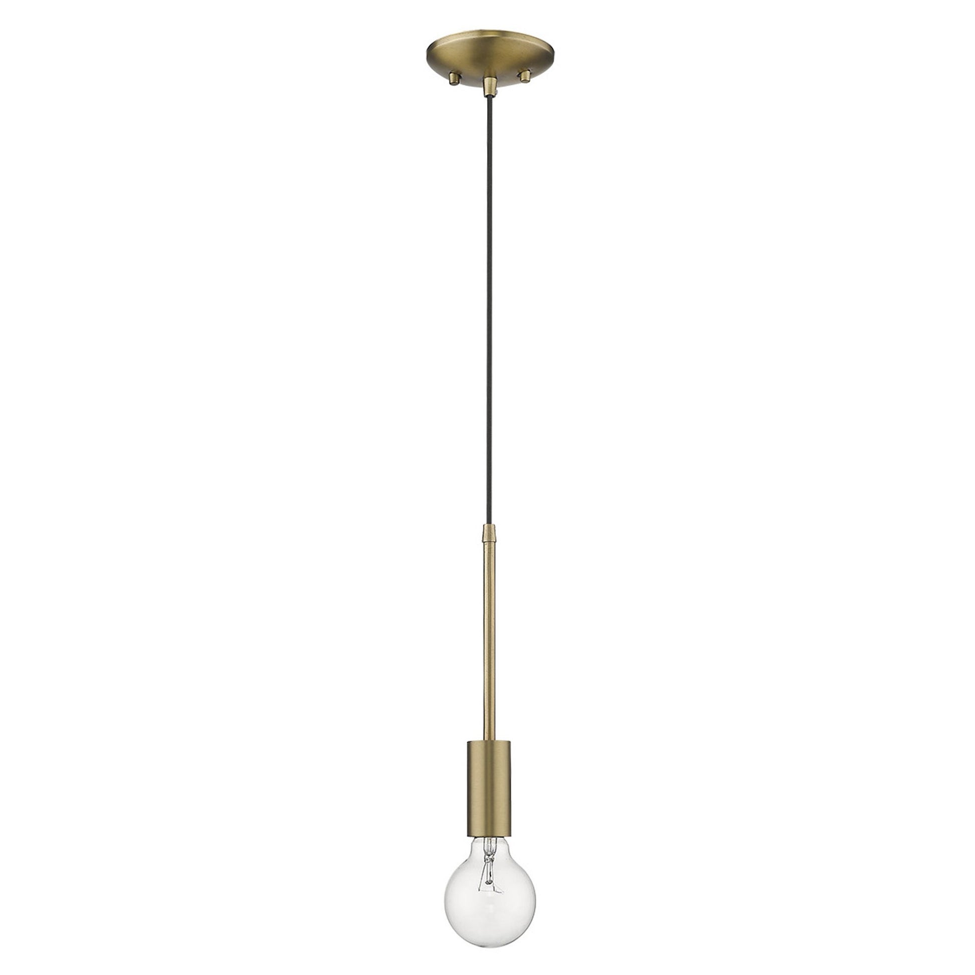 Dull Gold Mini Pendant Hanging Light-7