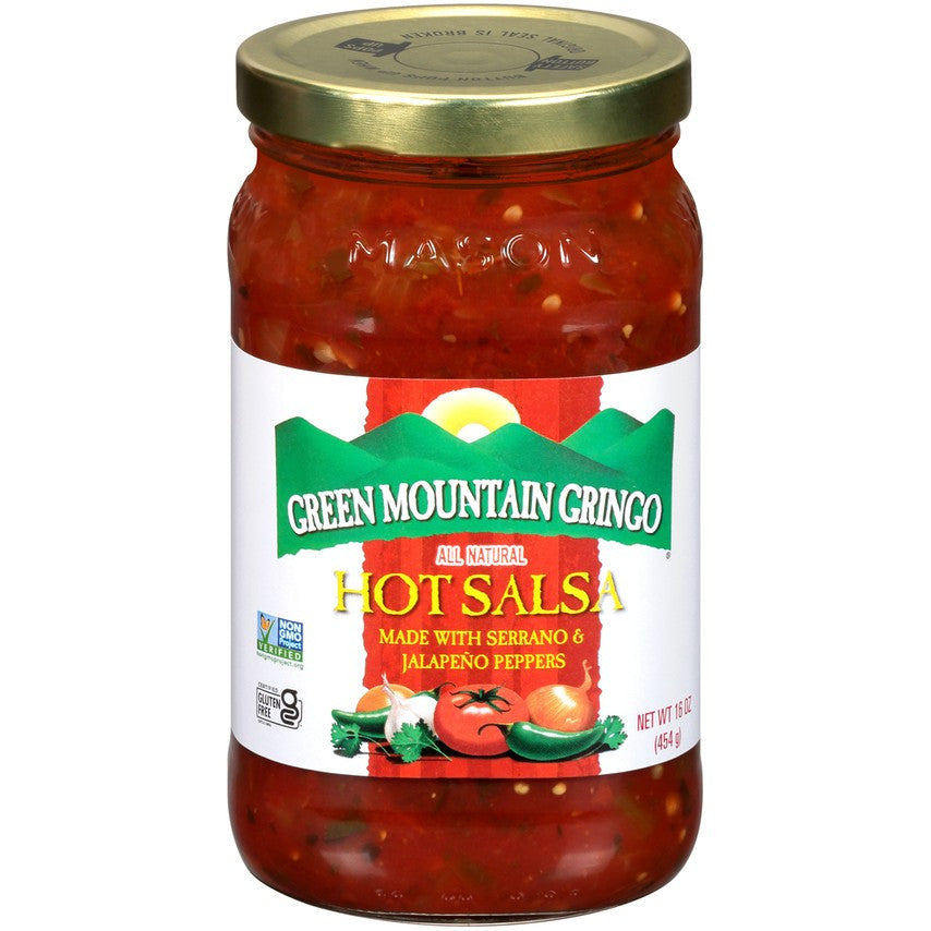 Green Mountain Hot Salsa (12x16 Oz)-0