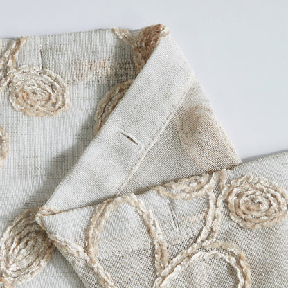 72" Linen Polyester Shower Curtain-2