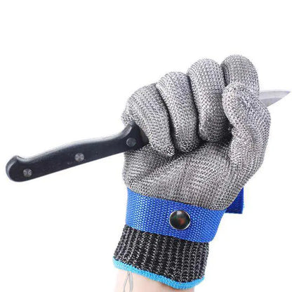 Stainless Steel Cut-Resistant Gloves for Gardening