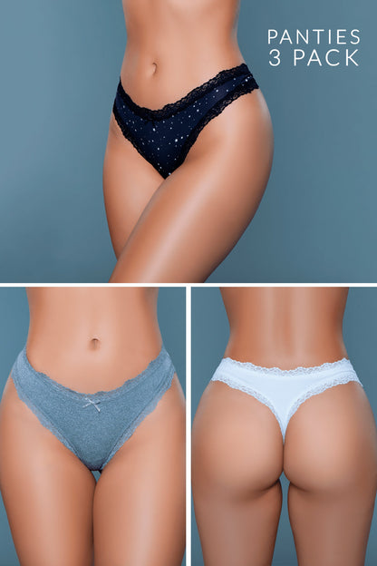 22063PK Jade Thong 3 Pack-0
