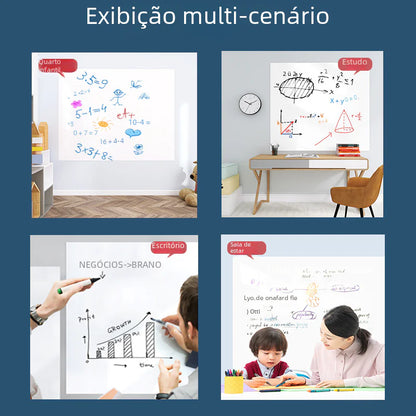 Removable Whiteboard Wall Sticker for Kids' Doodle