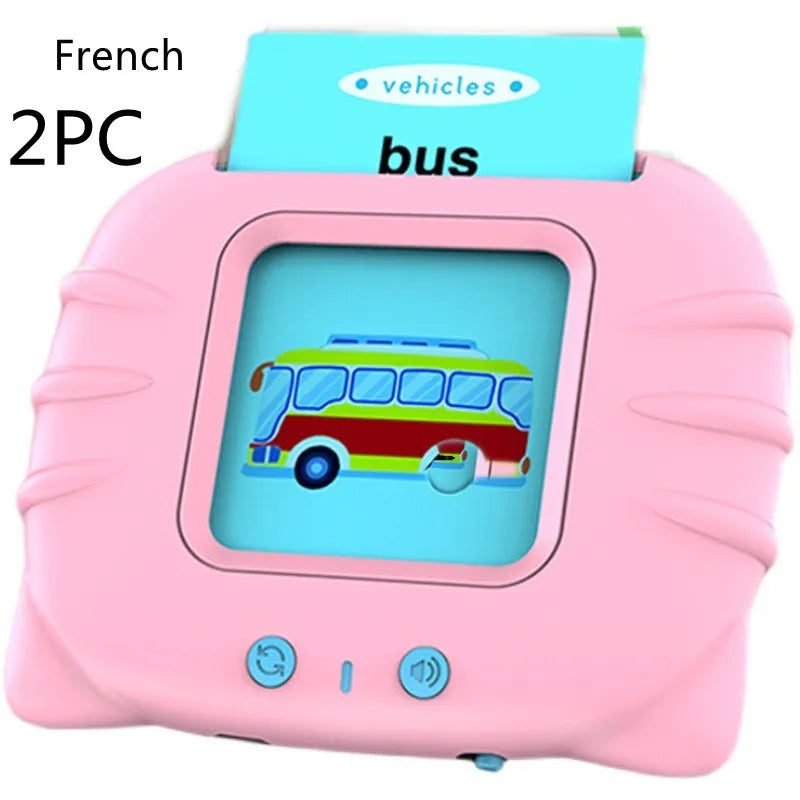 Children's Bilingual Educational Card Learning Machine