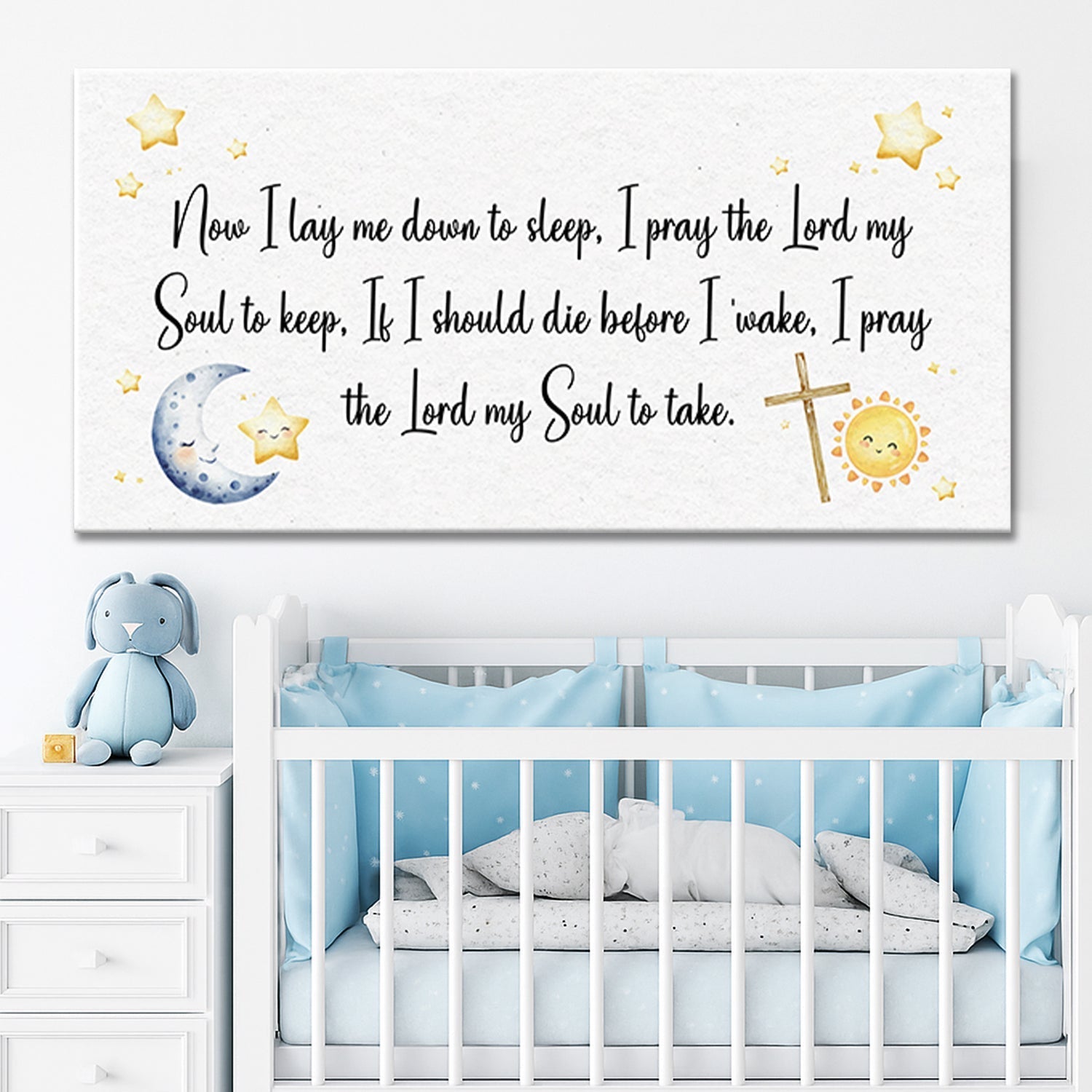 I Lay Me Down To Sleep Faith Sign-2
