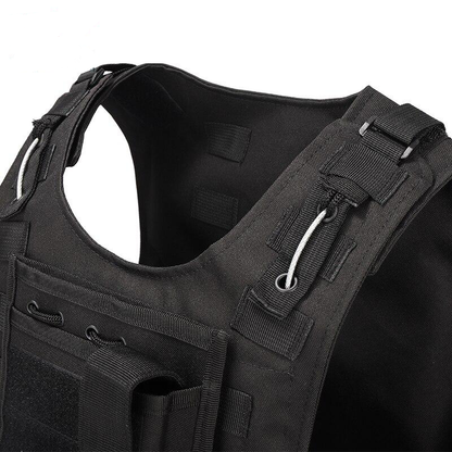 Fashion multifumctional ajustable shoulder strap military vest-2