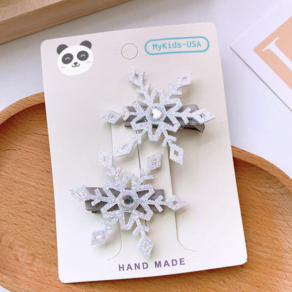 Children's Hair Clip With Fabric Cover -  All-In-One Hair Accessory Sets For Babies-8