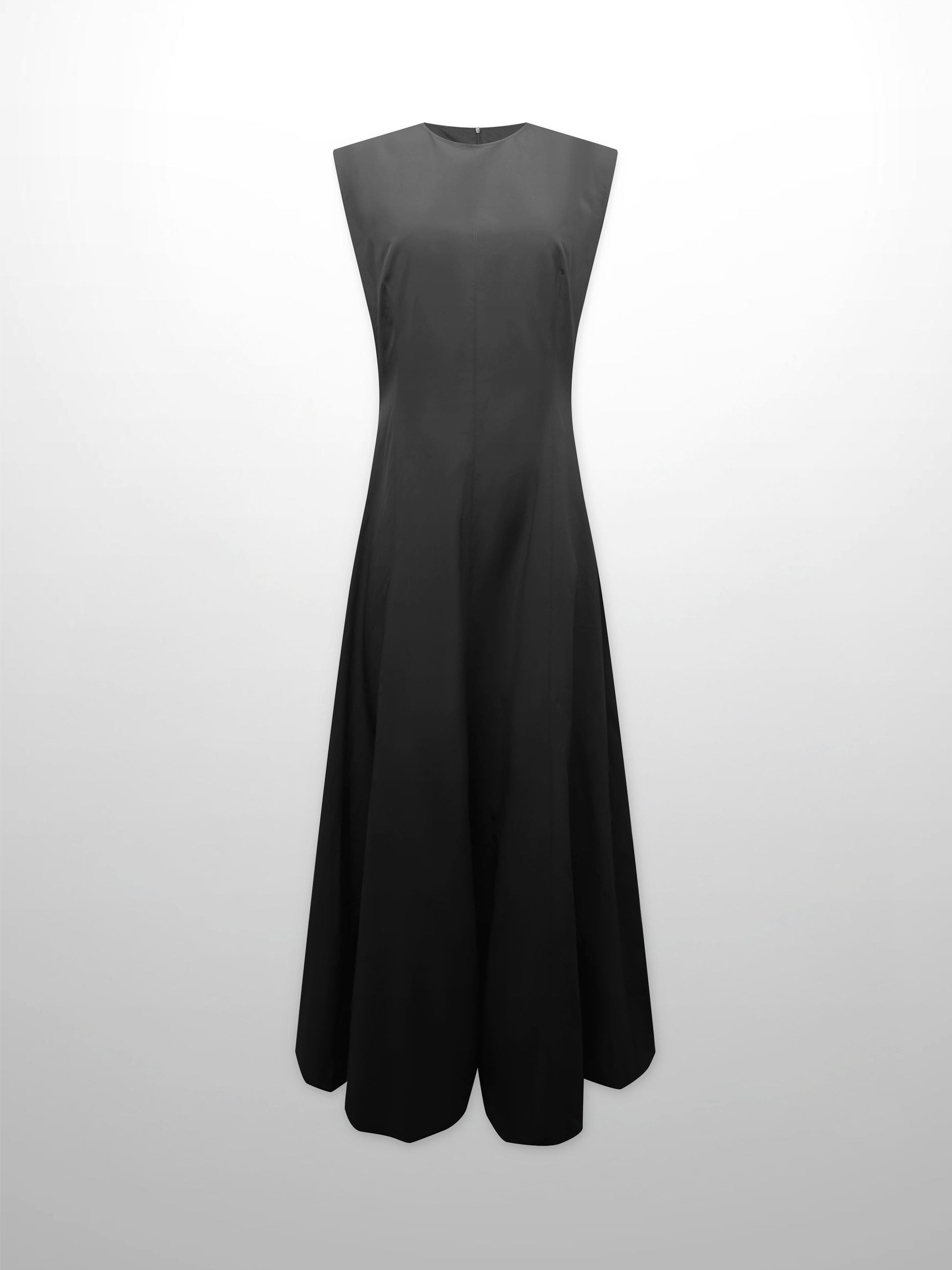 Taffeta Bubble Jumper-Black-0