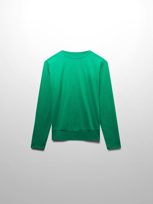 Crew Bomber Tee-Kelly Green-0