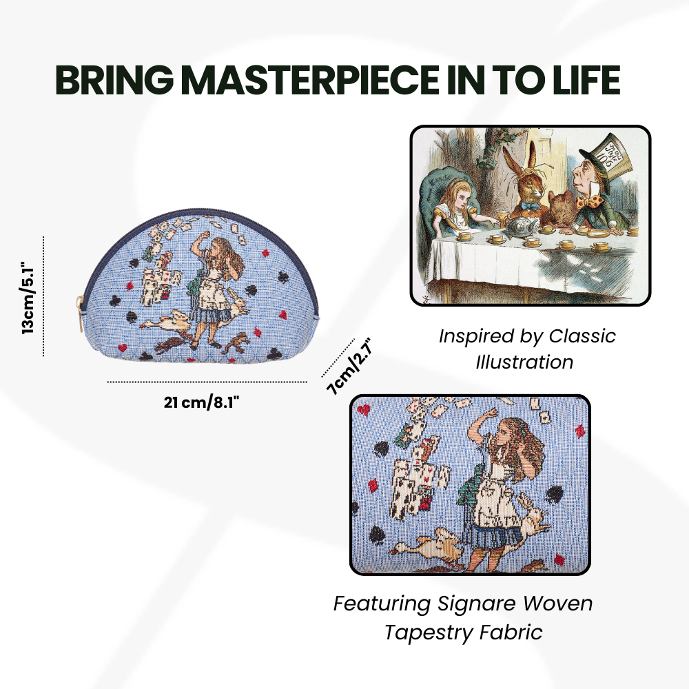 Alice in Wonderland Nothing but Cards - Cosmetic Bag-2