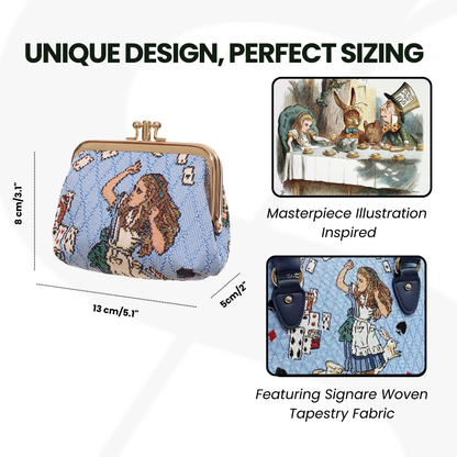 Alice in Wonderland Nothing but Cards - Frame Purse-2