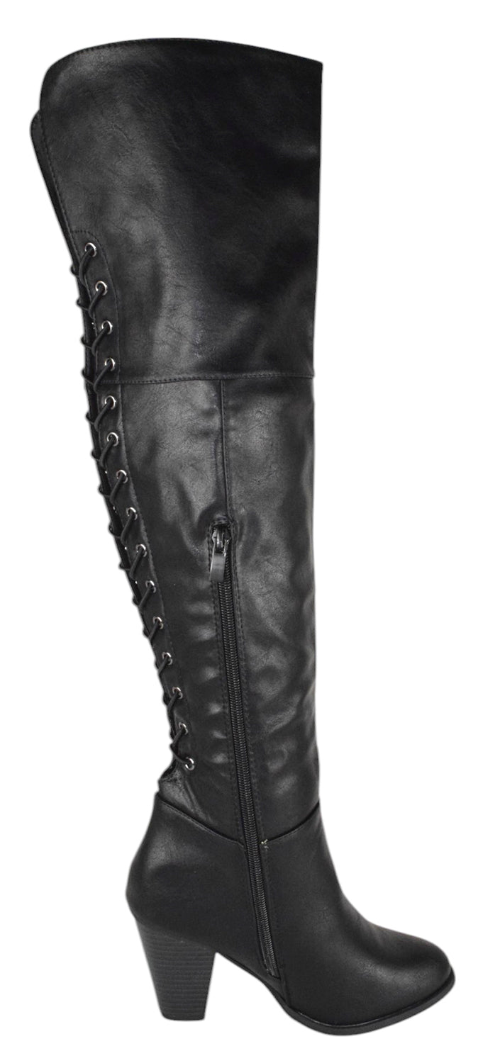 CAMILA-58 Black PU Forever-2