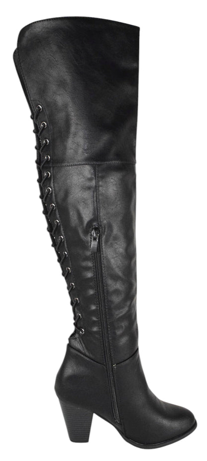 CAMILA-58 Black PU Forever-2