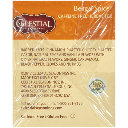 Celestial Seasonings Bengal Spice Herb Tea (6x20 Bags)-2