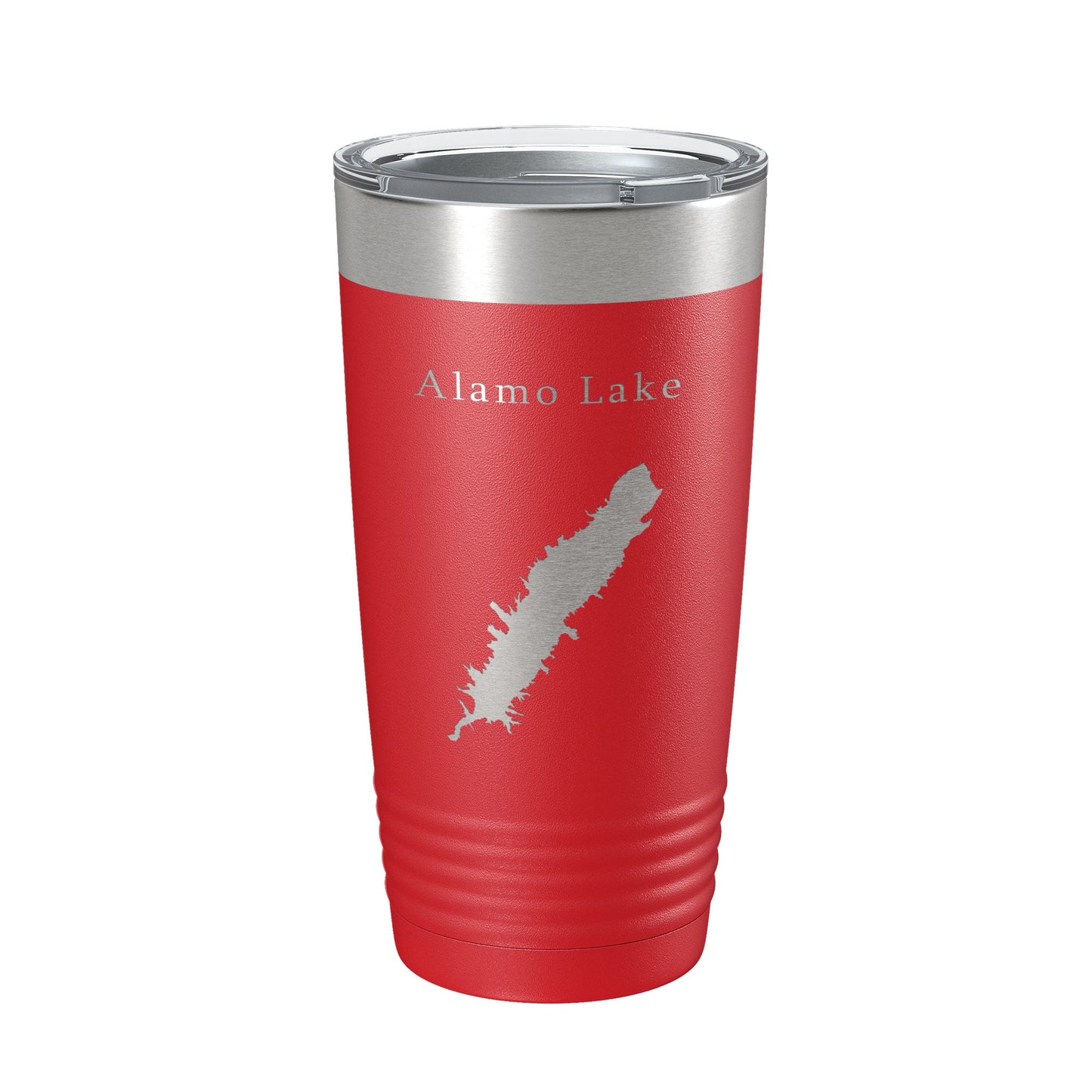Alamo Lake Map Tumbler Travel Mug Insulated Laser Engraved Coffee Cup Arizona 20 oz-10