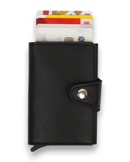 Konk - Synthetic Leather RFID Protection Pop-op Cardholder-0