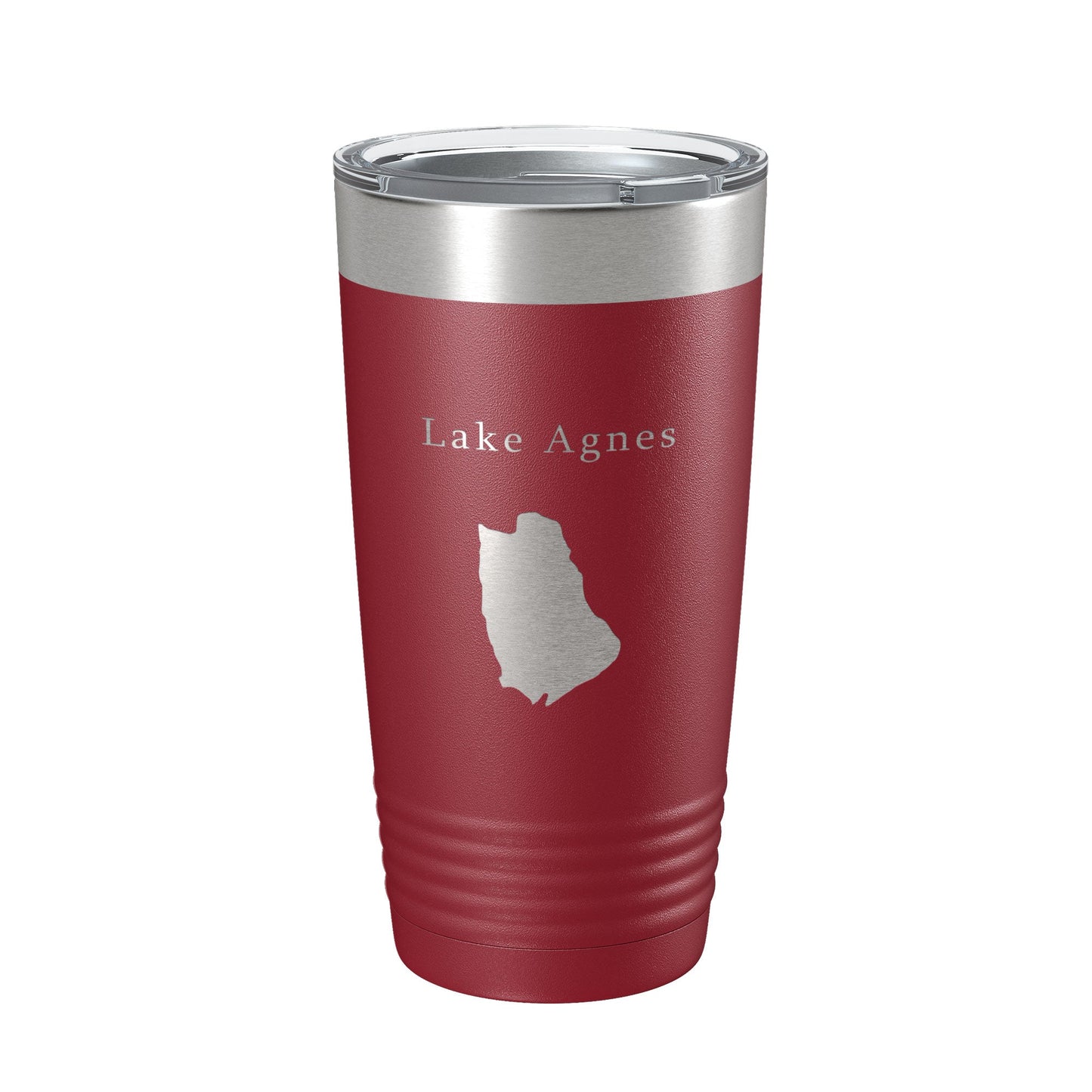 Lake Agnes Map Tumbler Travel Mug Insulated Laser Engraved Coffee Cup Colorado 20 oz-18