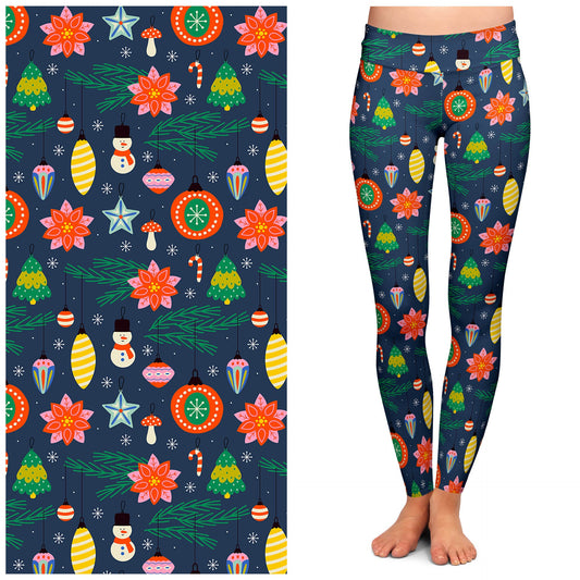 "Christmas Cheer" Buttery Soft Leggings by Lipstick & Chrome-0