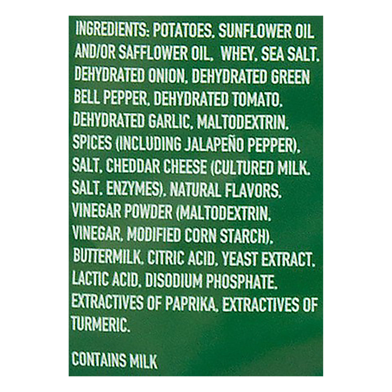 Boulder Canyon Jalapeno Cheddar Potato Chips Gluten Free (12x5 Oz)-2