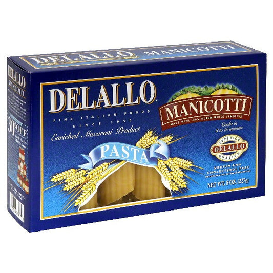 Delallo Pasta Manicotti (12x8 OZ)-0