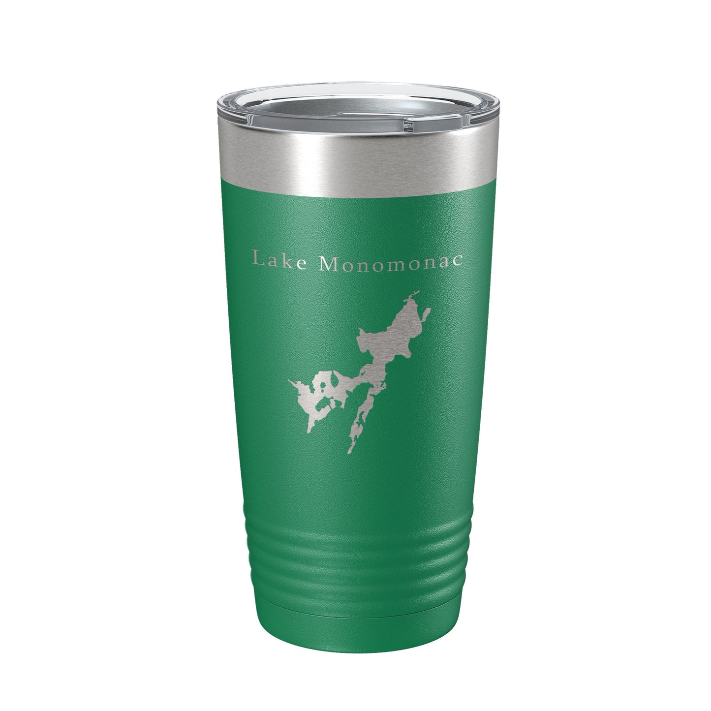 Lake Monomonac Map Tumbler Travel Mug Insulated Laser Engraved Coffee Cup Massachusetts New Hampshire 20 oz-9