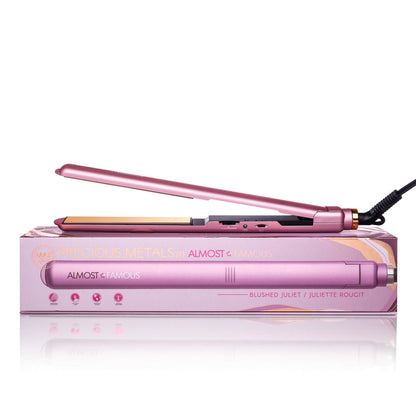MaxLength 1" Flat Iron with Rose Gold Titanium Plates-13