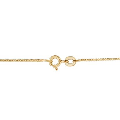 14K Yellow Gold Plated .925 Sterling Silver 1.0 Cttw Champagne Diamond Heart Pendant Necklace (K-L Color, I1-I2 Clarity) - 18"-3