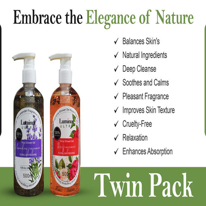 Lavender & Rose Body wash-2