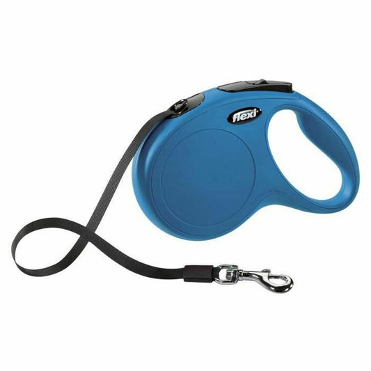 Dog Lead Flexi New Classic 5m Blue Size M-0