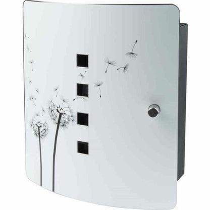 Key cupboard Burg-Wachter 6204/10 Ni Pusteblume White Black-0
