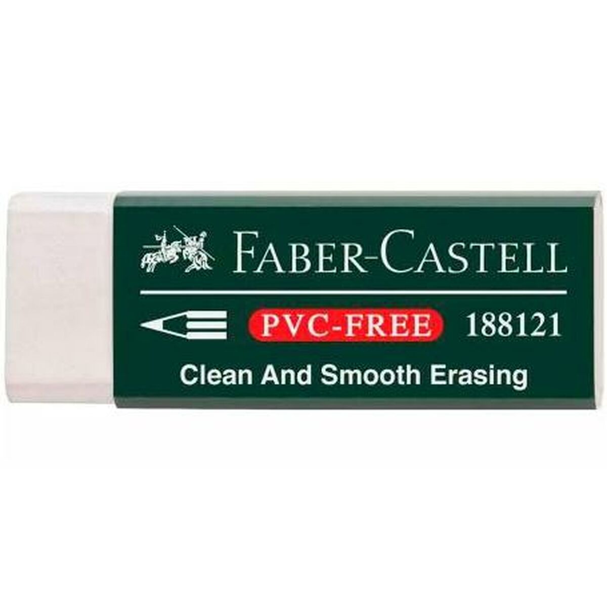 Eraser Faber-Castell White (20 Units)-1
