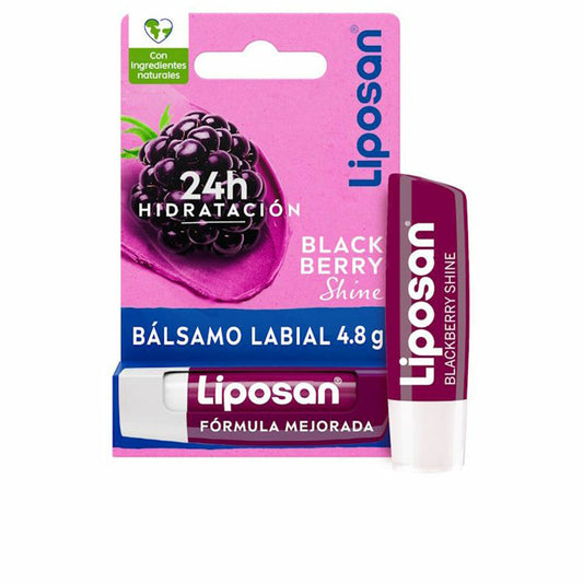 Lip Balm Liposan BLACKBERRY SHINE 4,8 g-0
