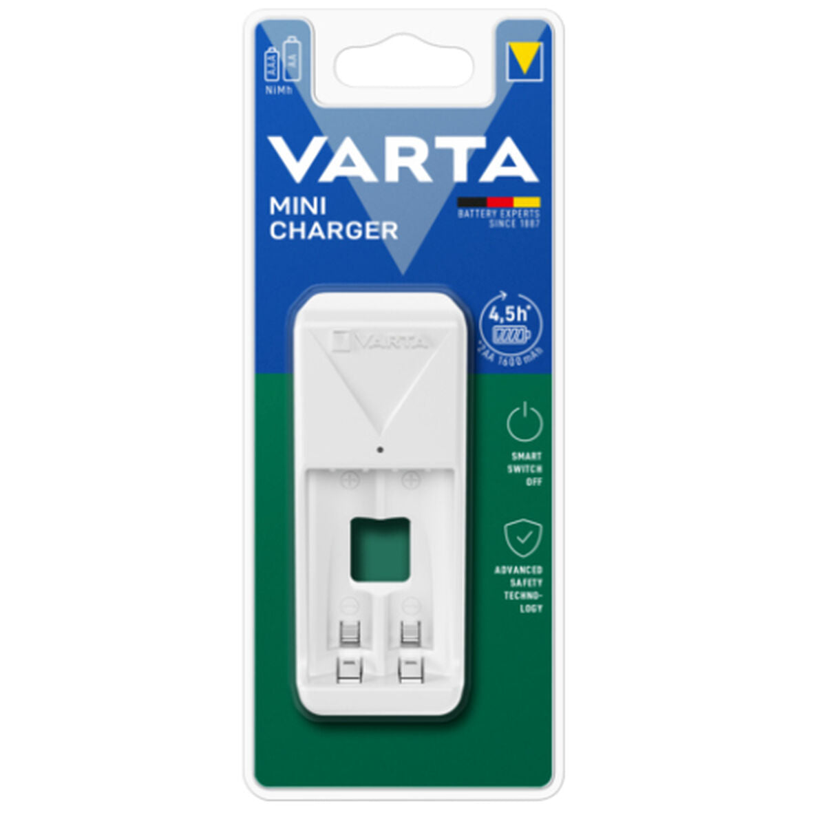 Charger + Rechargeable Batteries Varta 57656 101 451-0