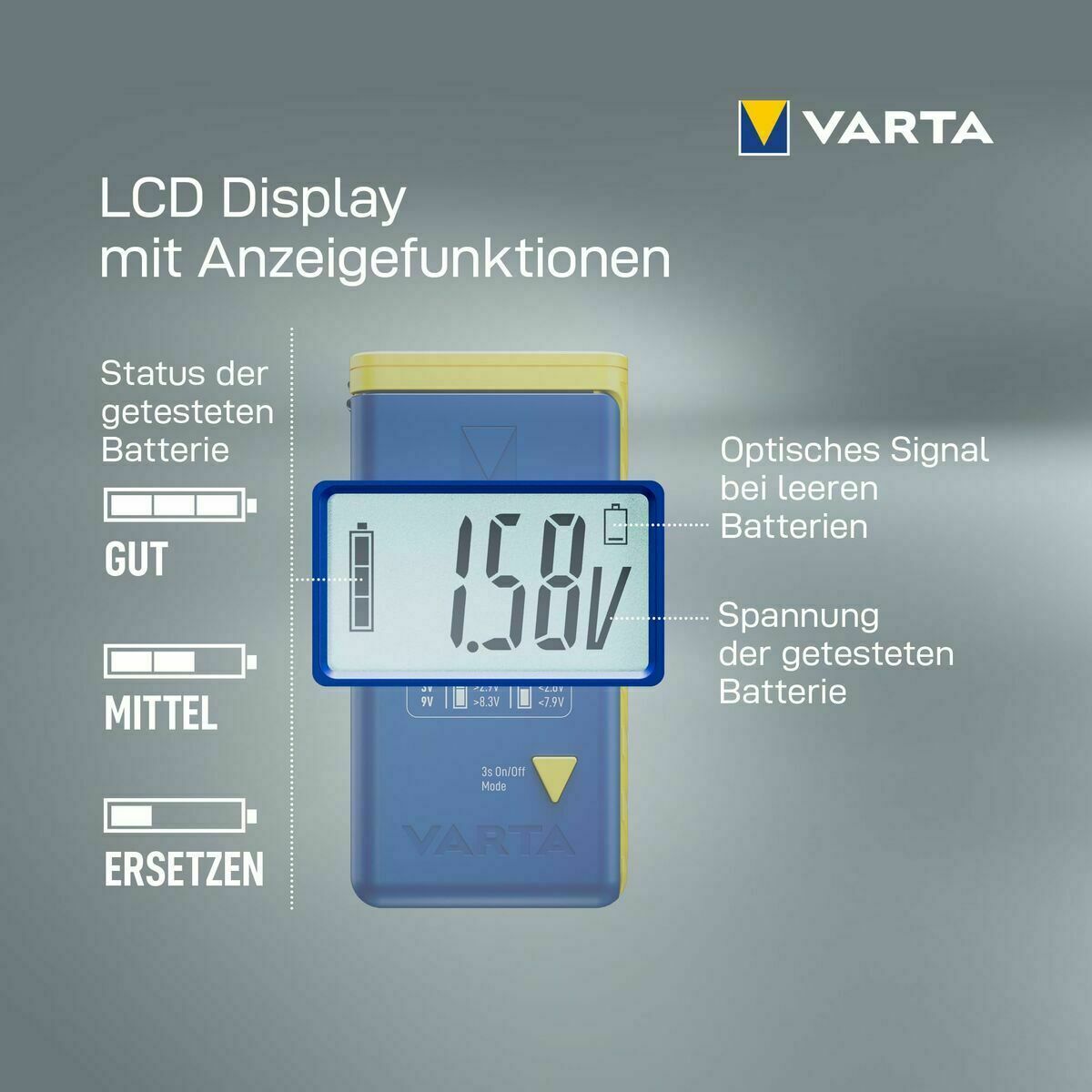 Batteries Varta LR44-4
