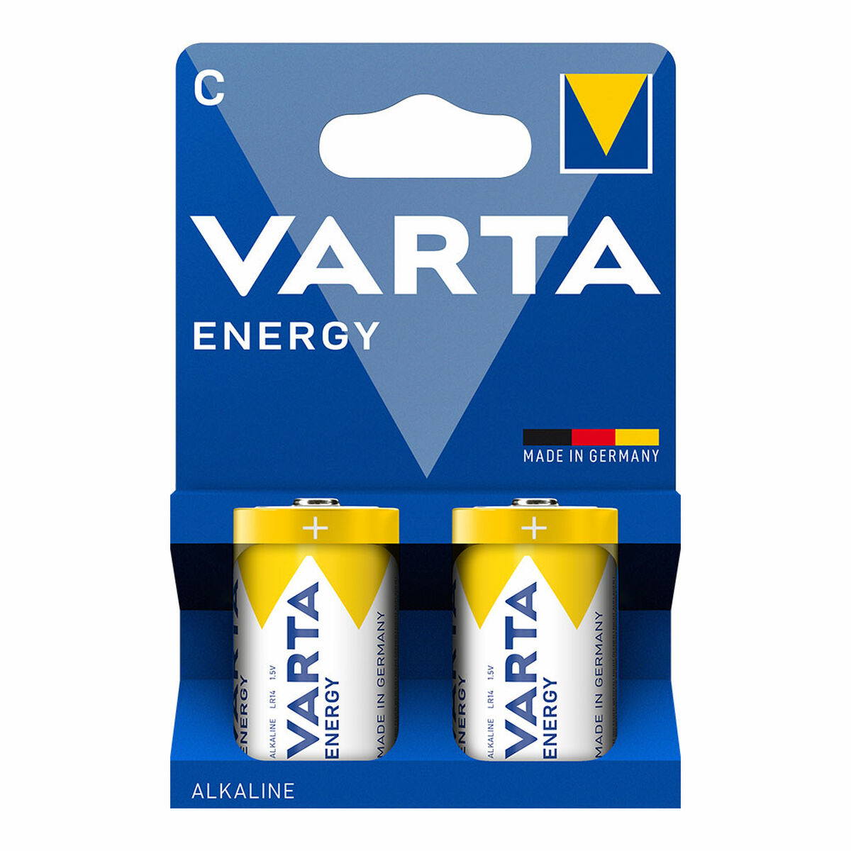 Batteries Varta energy 1,5 V LR14 (2 Units)-0