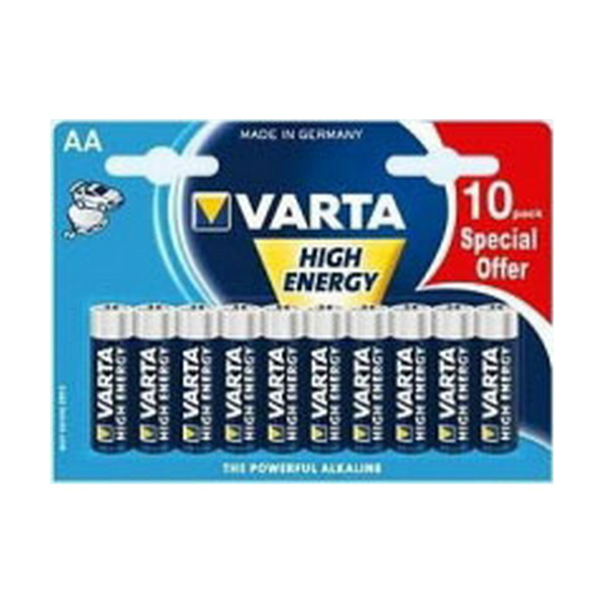 Batteries Varta High Energy AA 10-pack (10 Pieces)-0