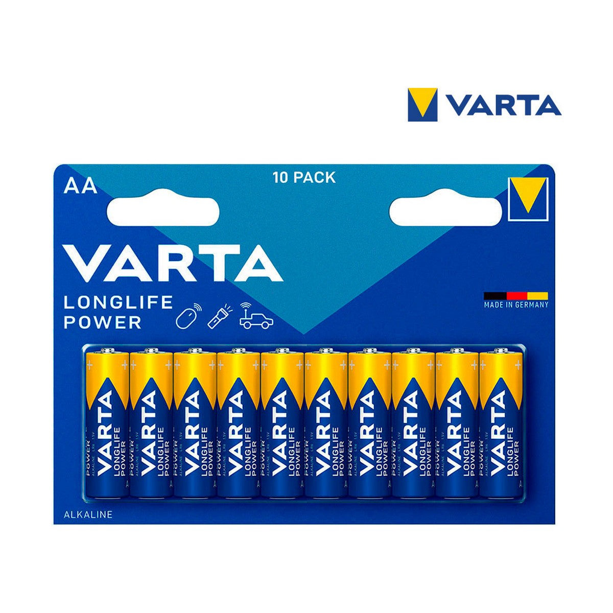 Batteries Varta High Energy AA 10-pack (10 Pieces)-1